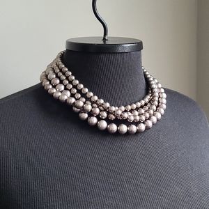 Multi strand necklace